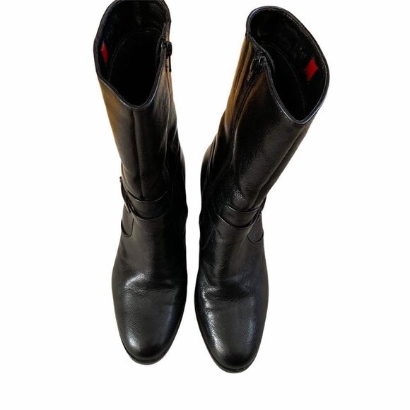 Hogl Leather Mid Calf Boots - Picture 3 of 6